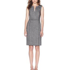 Tory Burch Cornelia Herringbone Tweed Dress